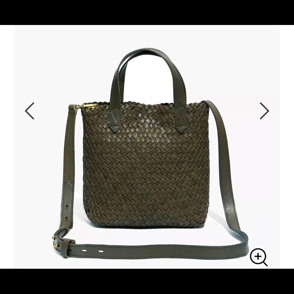 Madewell Transport Crossbody: Woven Leather